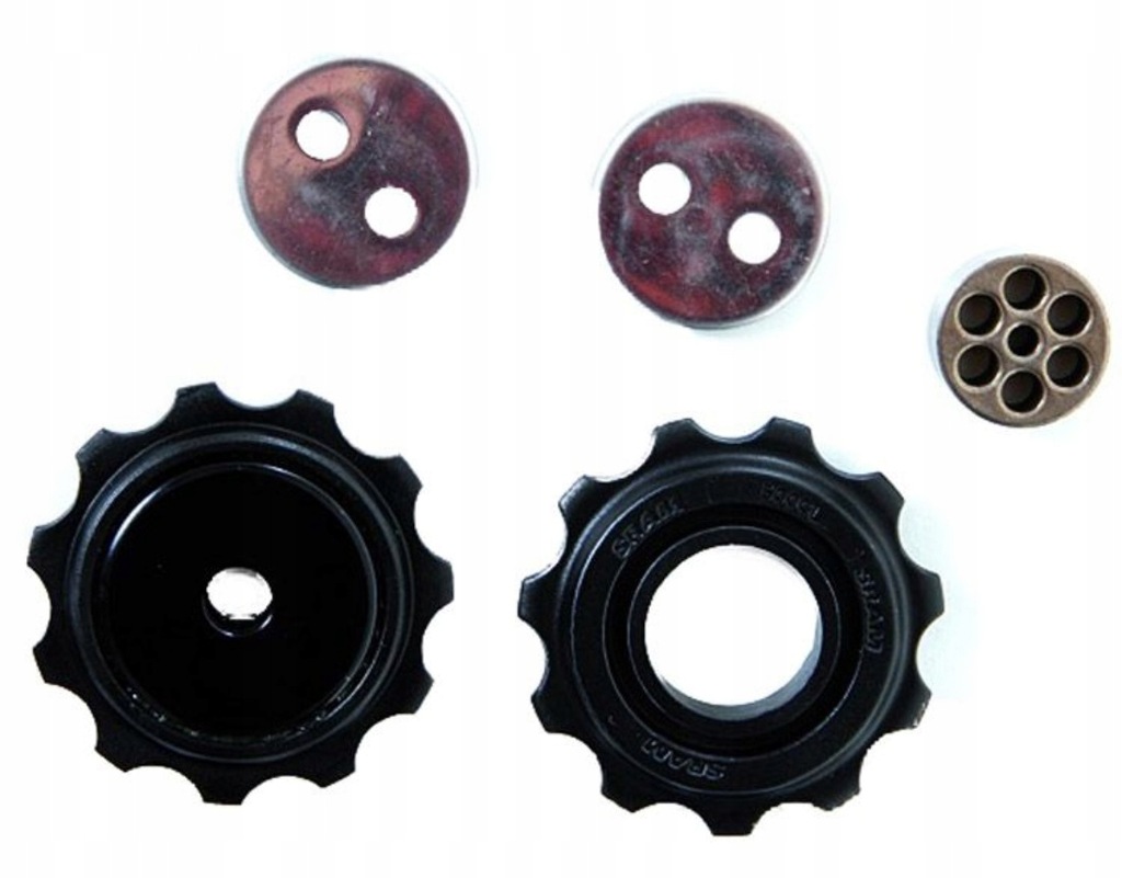 KÓŁKA PRZERZUTKI GÓRNE I DOLNE SRAM X9 JOCKEY 05-07