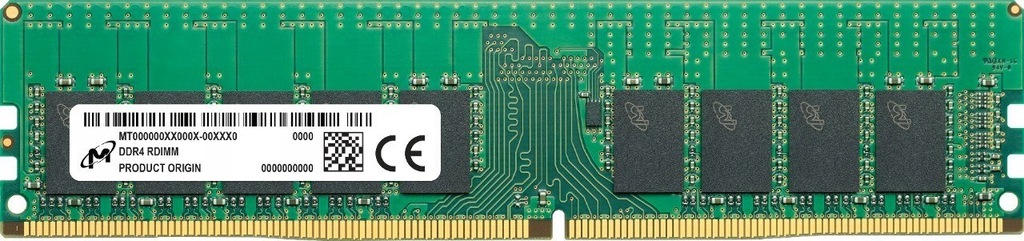 Micron RDIMM DDR4 16GB 2Rx8 3200MHz PC4-25600 MTA1