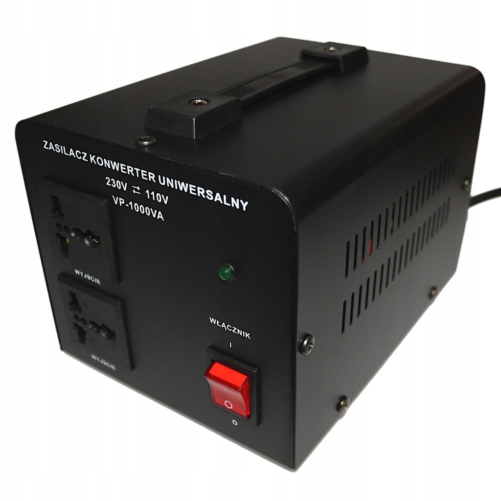 Konwerter przetwornica napięcia 1000W 230V - 110V