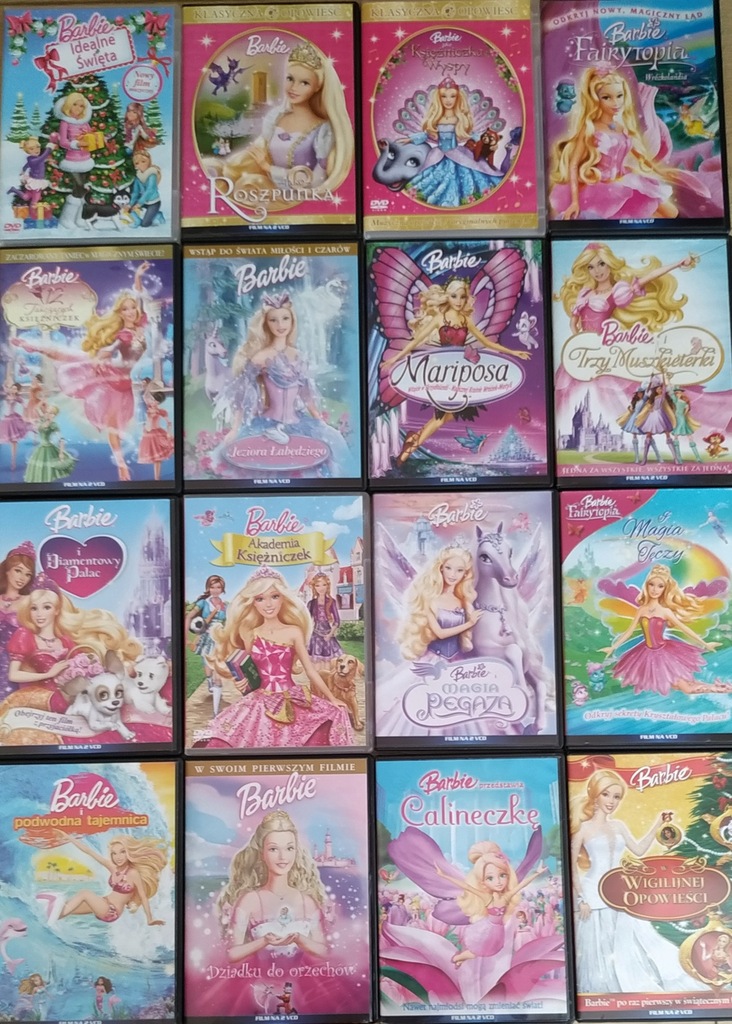 Bajki Barbie na CD
