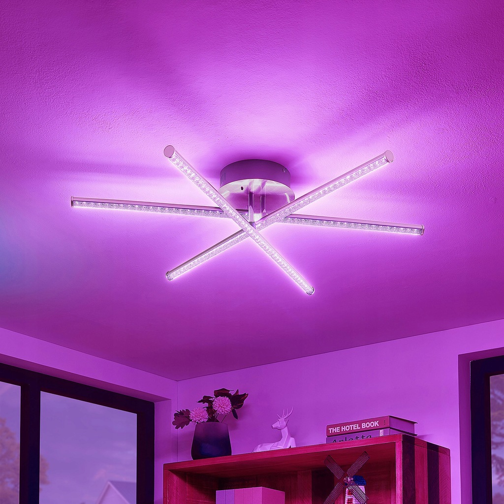 LINDBY lampa sufitowa Lansson A+ z żarówkami