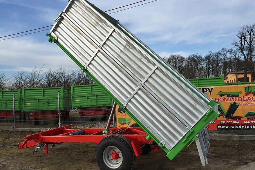 Przyczepa Jednoosiowa WODZIŃSKI 3500kg 3,5t WTP1W