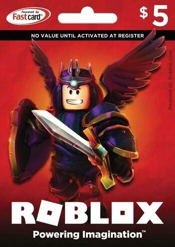 KARTA KOD PODARUNKOWY ROBUX ROBLOX 5 USD - 400RS