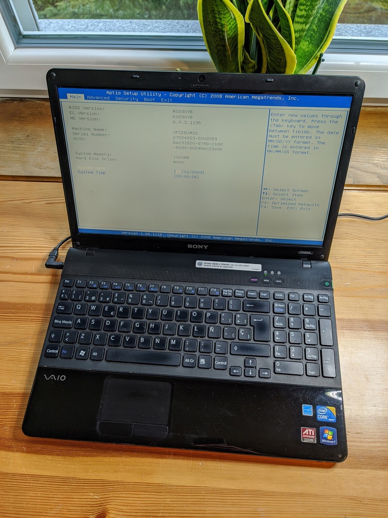 Laptop Sony Vaio i3/Radeon Nietestowany!