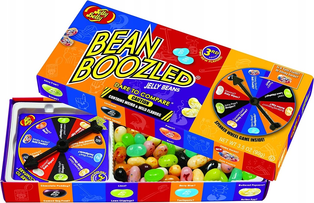 Jelly Belly Bean Boozled Fasolki Wszystkich Smaków 12458556508