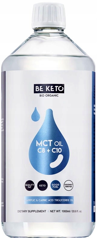 BeKeto - OLEJ MCT C8+C10 1000ml - SUPLEMENT DIETY