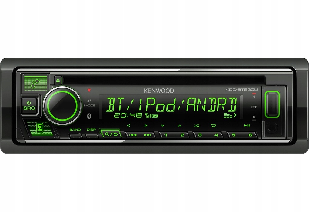 Купить KENWOOD KDC-BT530U Автомобильная магнитола Spotify BT: отзывы, фото, характеристики в интерне-магазине Aredi.ru