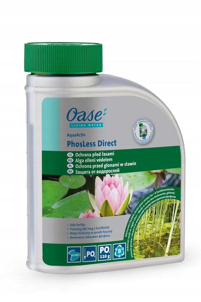 Oase AquaActiv PhosLess Direct 500 ml ochrona prze