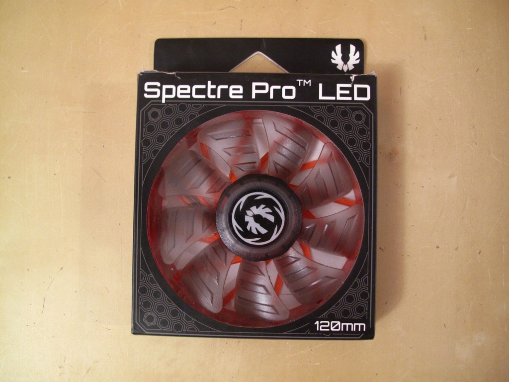 BITFENIX Spectre PRO 120mm - RED CZERWONY idealny!