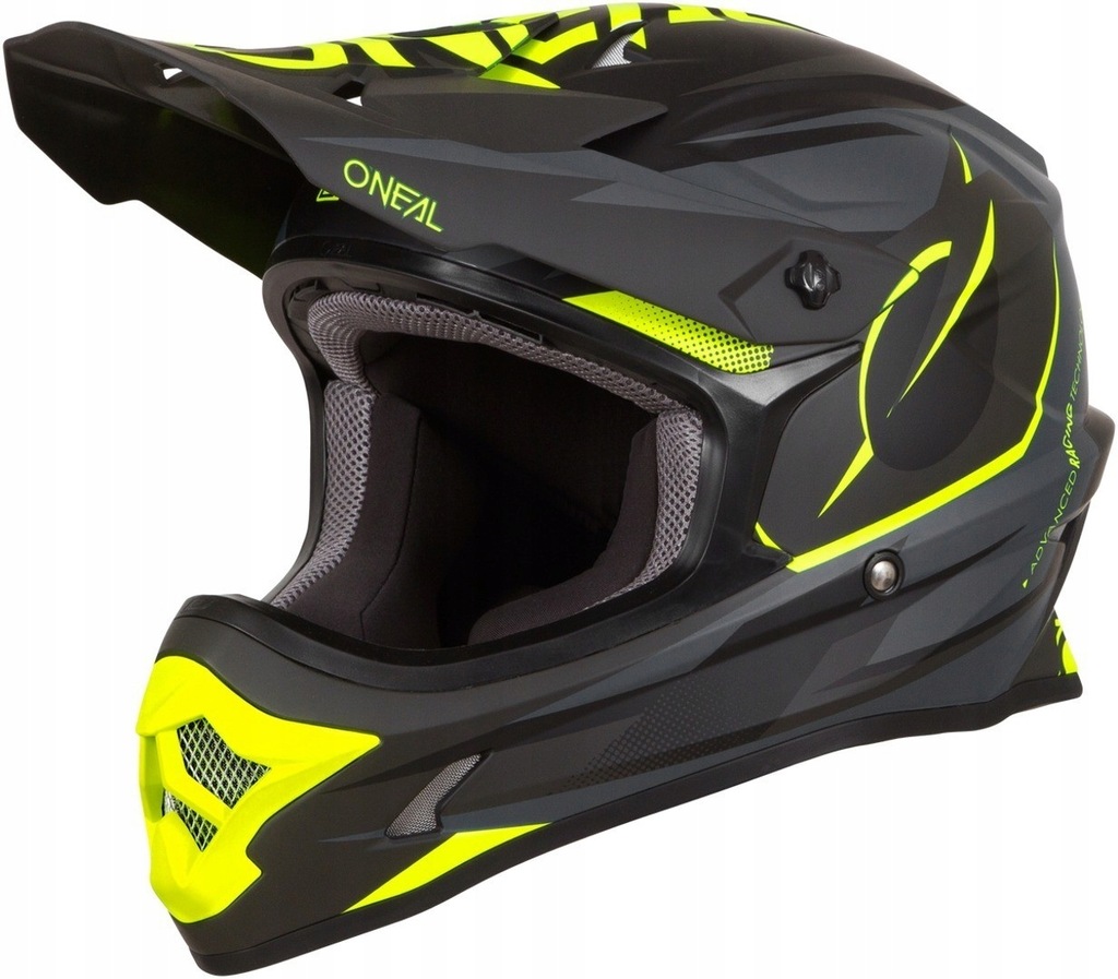 Kask O'neal seria 3 Riff black/yellow XS