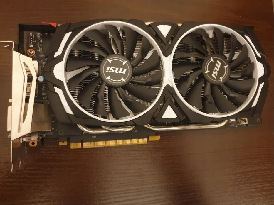 Nvidia MSI Geforce GTX 1080 ARMOR 8GB OC