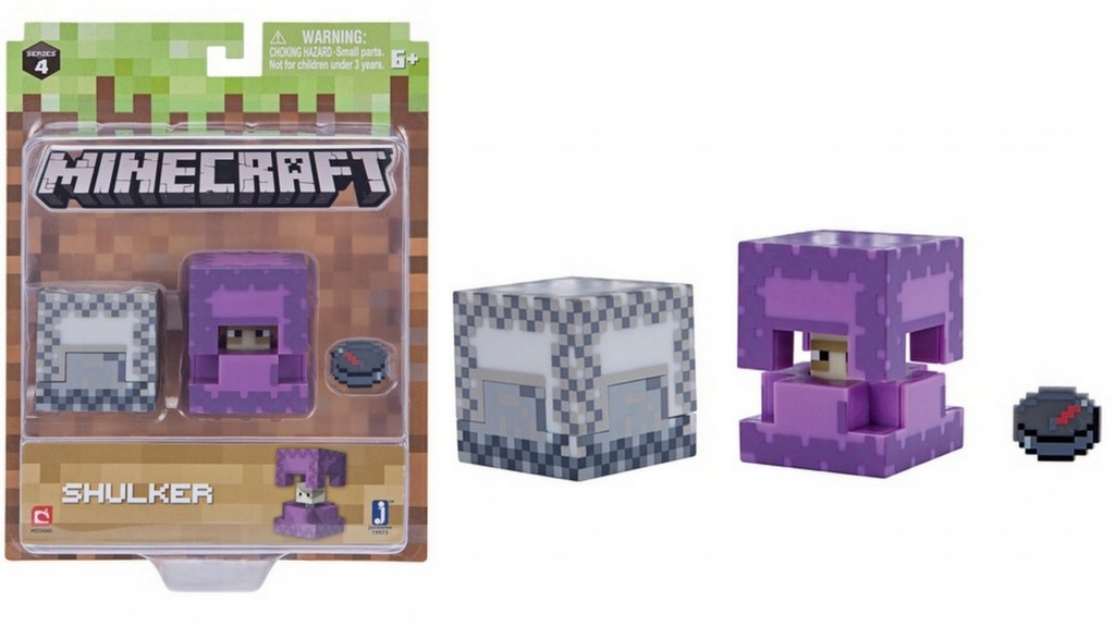MINECRAFT SERIA 4 ZESTAW FIGURKA SHULKER 19973