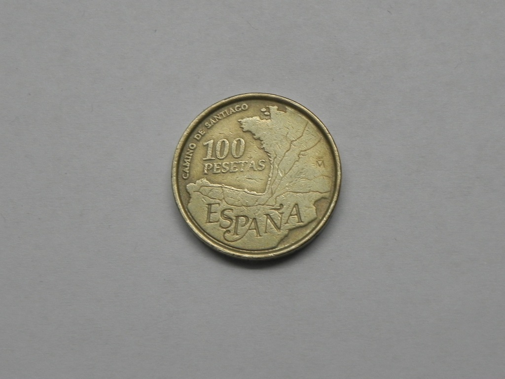 49341/ 100 PESETAS 1993 HISZPANIA DROGA ŚW. JAKUBA