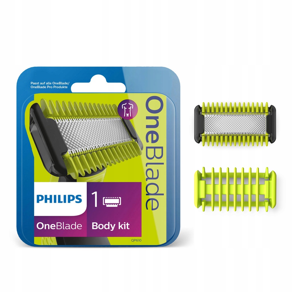 Купить Комплект корпуса Philips OneBlade QP610/50: отзывы, фото, характеристики в интерне-магазине Aredi.ru