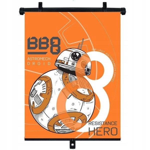 Samochodowa roleta DISNEY Star Wars BB8 36x45cm