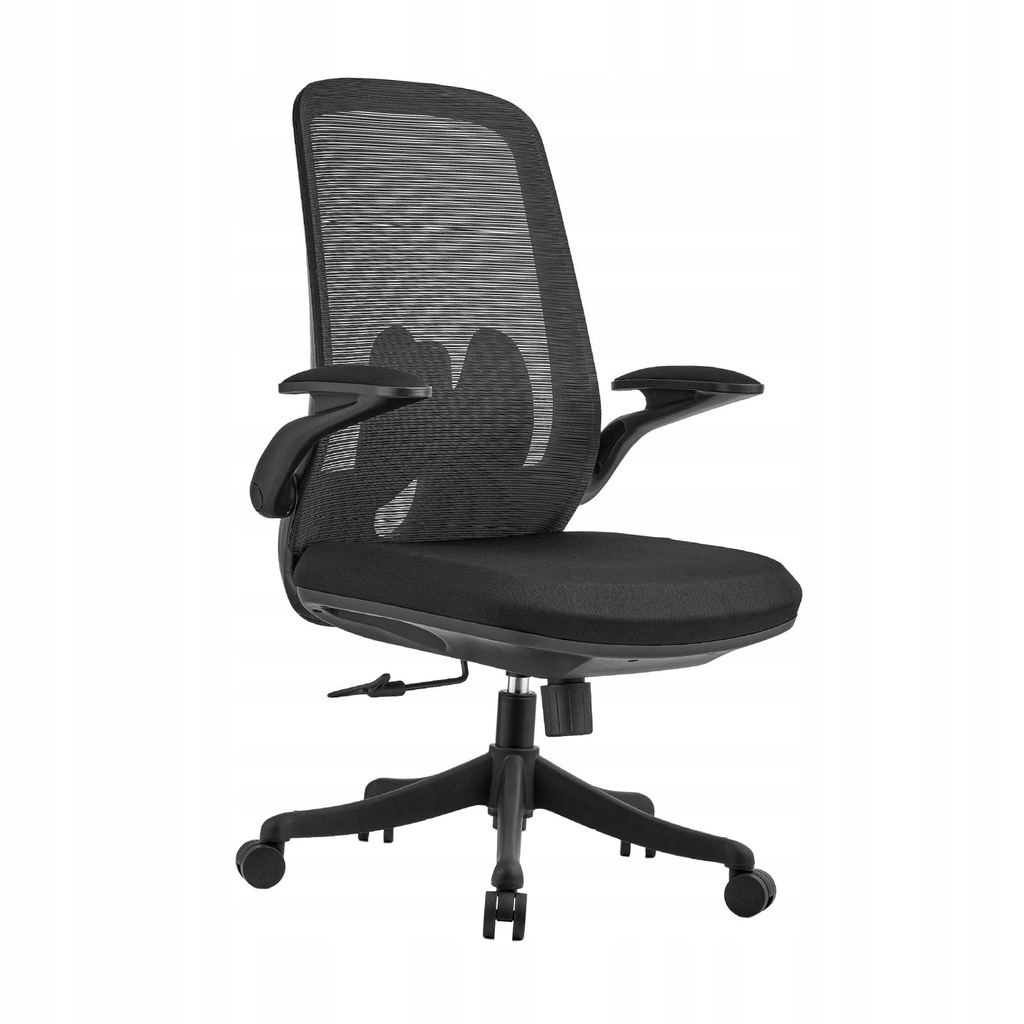 Office Chair with Backrest Gaming Black Mid Back