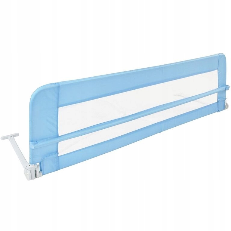 Pasy bariera do łóżka dla dzieci 150 cm, niebieski