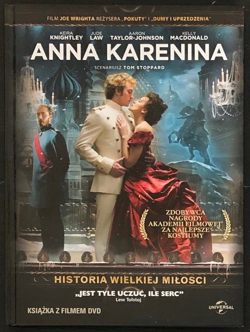 Anna Karenina - klasyka literatury - film na dvd