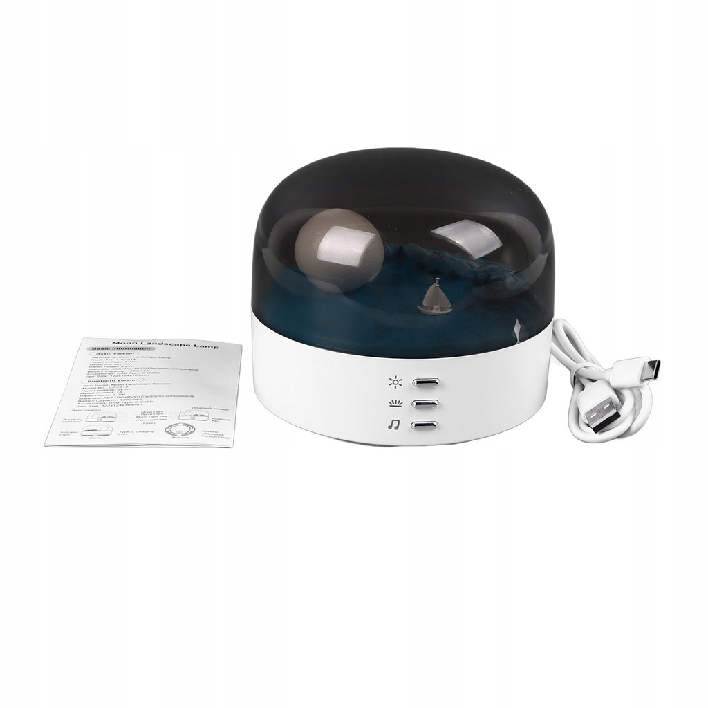 Lampka nocna Głośnik Bluetooth Innowacyjna bezstopniowa 03