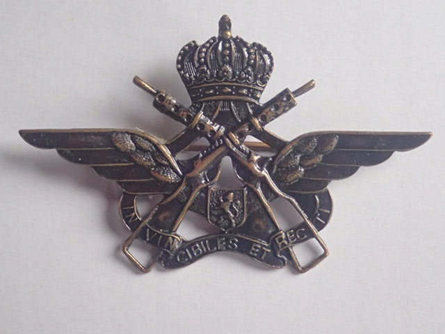 Odznaka na beret Belgia komandosi sił powietrznych