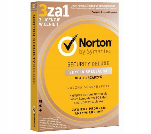 Oprogramowanie Symantec Norton Security Deluxe