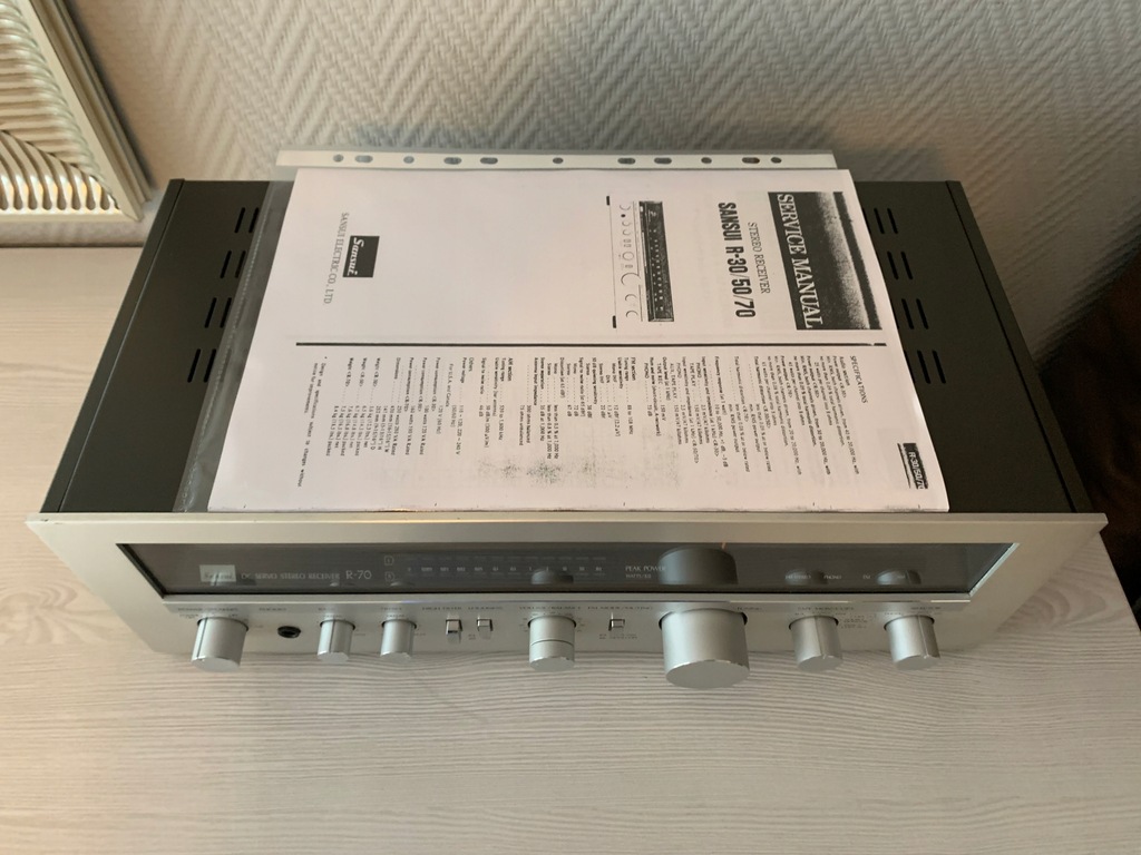 Купить Hi-Fi ресивер SANSUI R-70: отзывы, фото и характеристики на ...