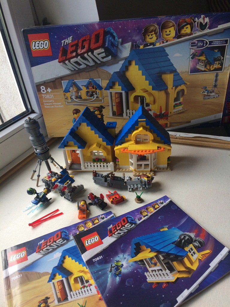 LEGO 70831 LEGO MOVIE DOM EMMETA RAKIETA