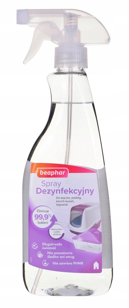 Beaphar płyn do dezynfekcji w sprayu 500ml