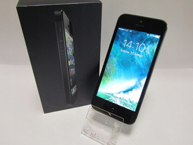 IPHONE 5 32GB BEZ SIMLOCKA ZESTAW