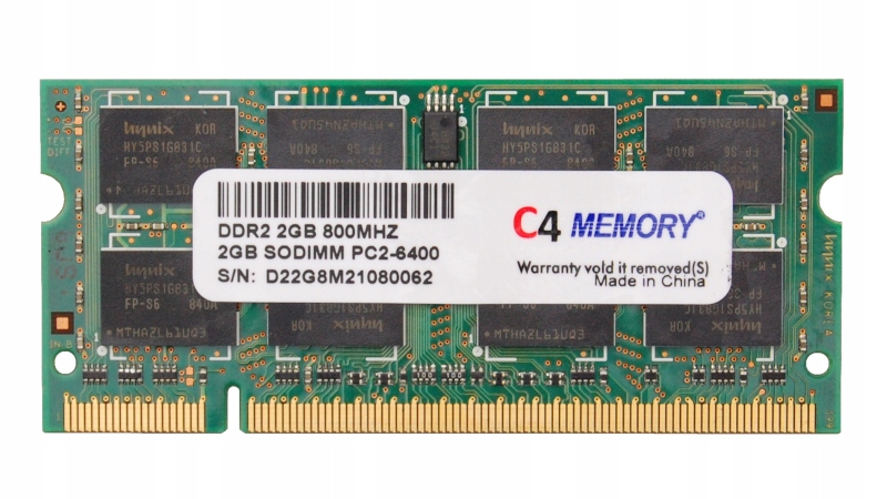 PAMIĘĆ RAM 2GB TOSHIBA SATELLITE A500-138 A500-13C