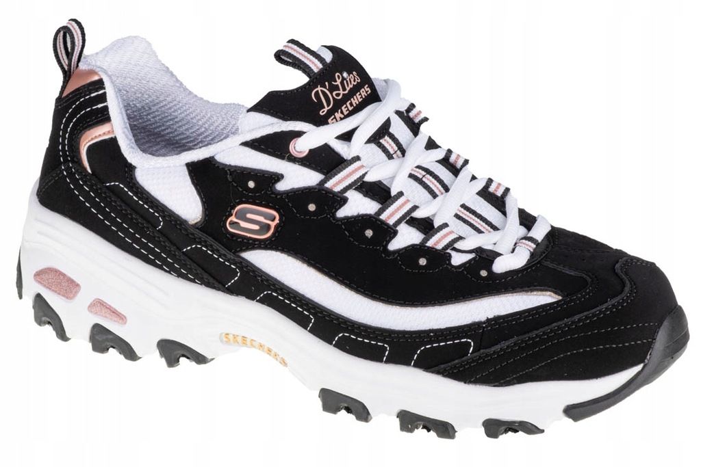 aanplakbiljet Touhou speler Damskie Buty Skechers D'Lites Devoted Fan czarne - 11801938297 - oficjalne  archiwum Allegro