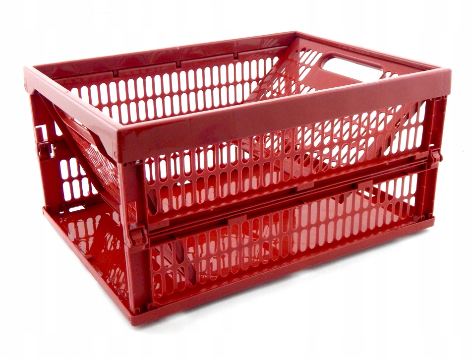 KOSZ SKŁADANY SKRZYNKA REGAŁ NA WARZYWA OWOCE - 5863433337 - oficjalne