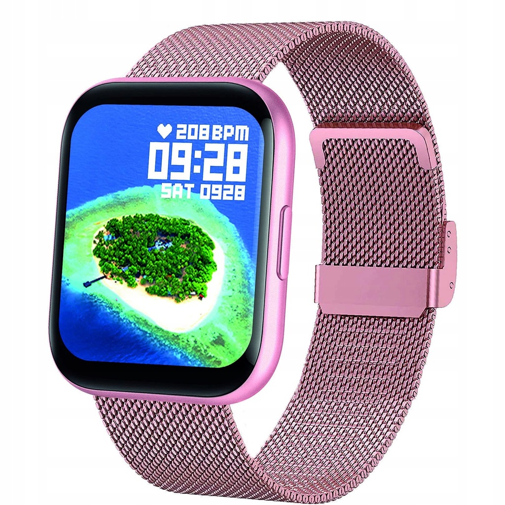 Smarty2.0 Smwarty 2.0 Smart-Watch SW033H, Rosa,