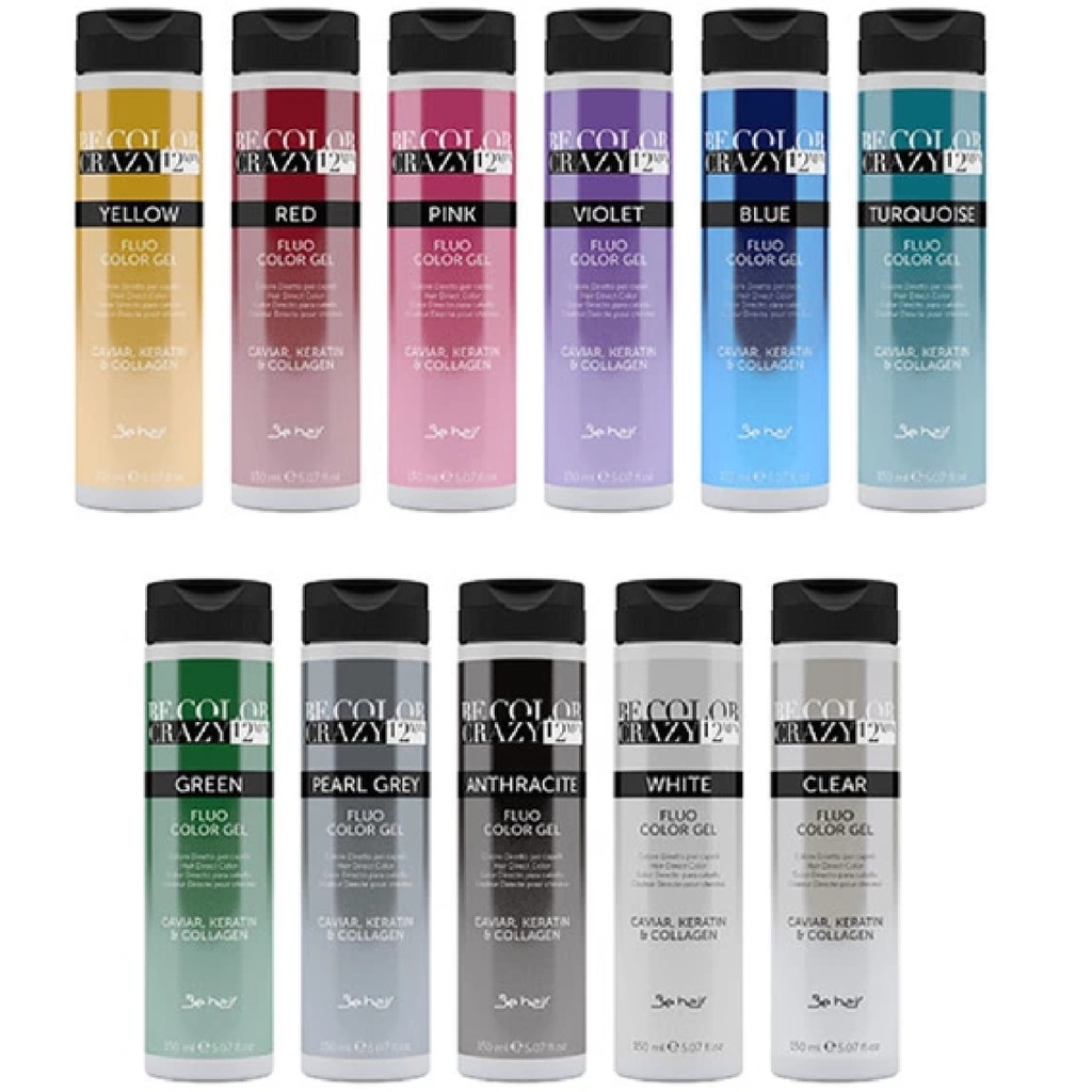BE HAIR farba żelowa BE COLOR CRAZY 150ml