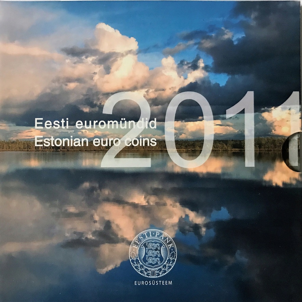 ORYGINALNY OFICJAL ZESTAW KMS EURO ESTONIA 2011