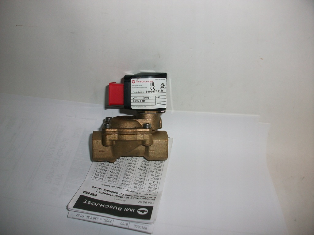 Elektrozawór IMI BUSCHJOST 8499877.9100 84998779100 24V