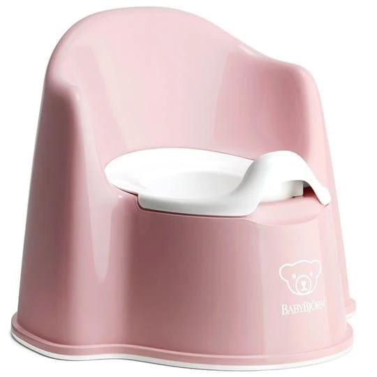 BabyBjorn: nocnik z oparciem Potty Chair Różowy