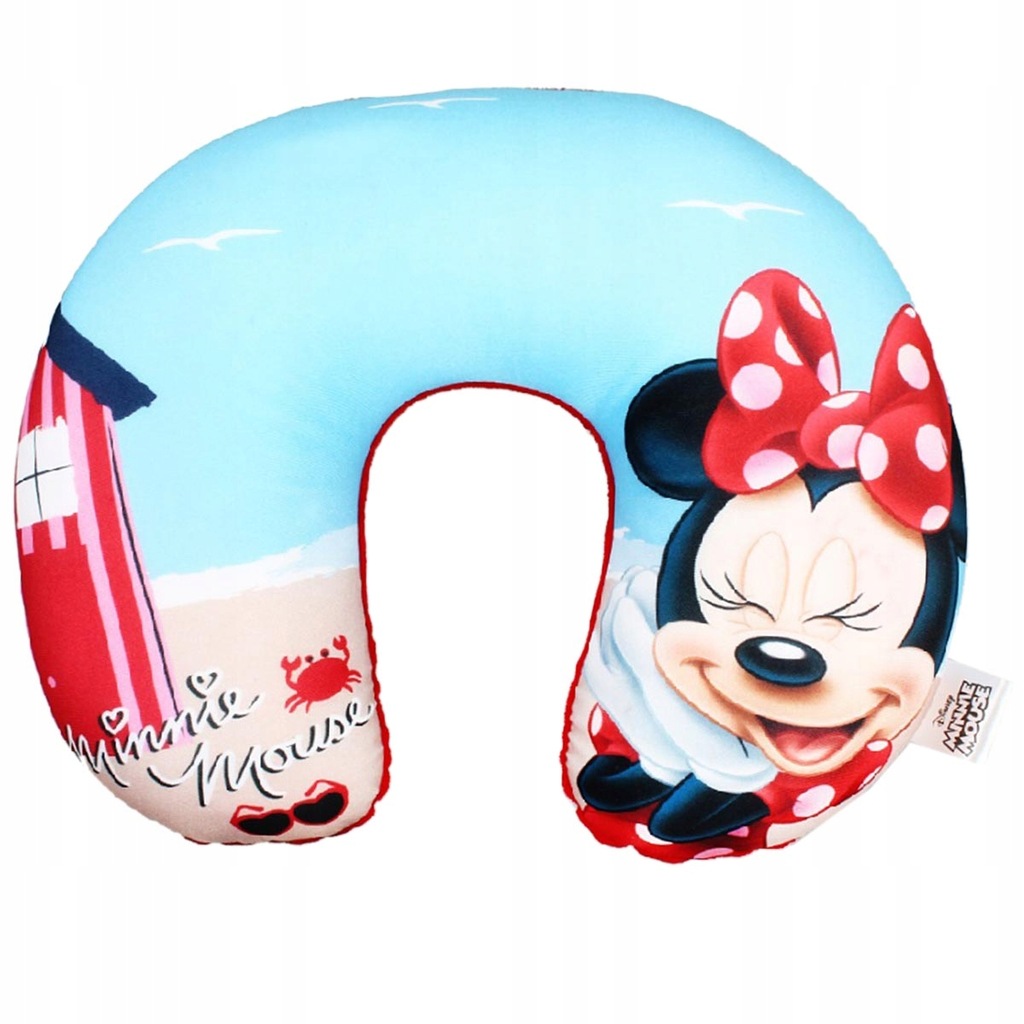 PODUSZKA DLA DZIEWCZYNKI PODRÓŻNA ROGAL DLA DZIECKA MINNIE MOUSE DISNEY