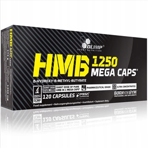 Olimp Hmb 1250 120caps RZEZBA MOC SIŁA