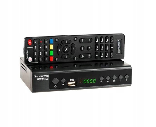 Tuner DVB-T2 HEVC dekoder Cabletech URZ0336B