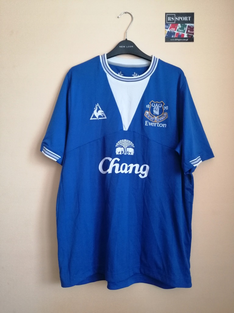 Koszulka Everton FC Home 2009/10 le coq sportif L