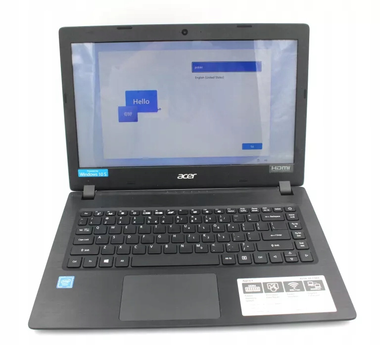 LAPTOP ACER ASPIRE A114-32 CELERON N4000 4GB/64GB