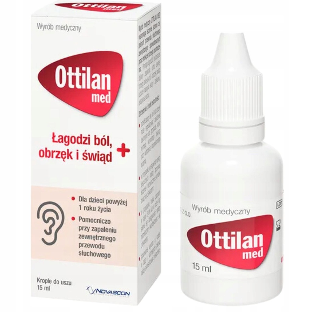 Ottilan Med krople do uszu 15 ml
