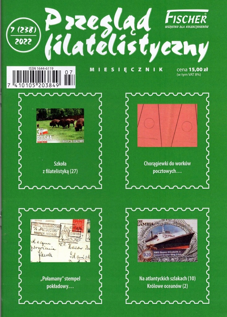 Przegląd Filatelistyczny nr 7/2022 - Fischer