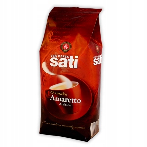 SATI Kawa mielona aromatyzowana AMARETTO 250g