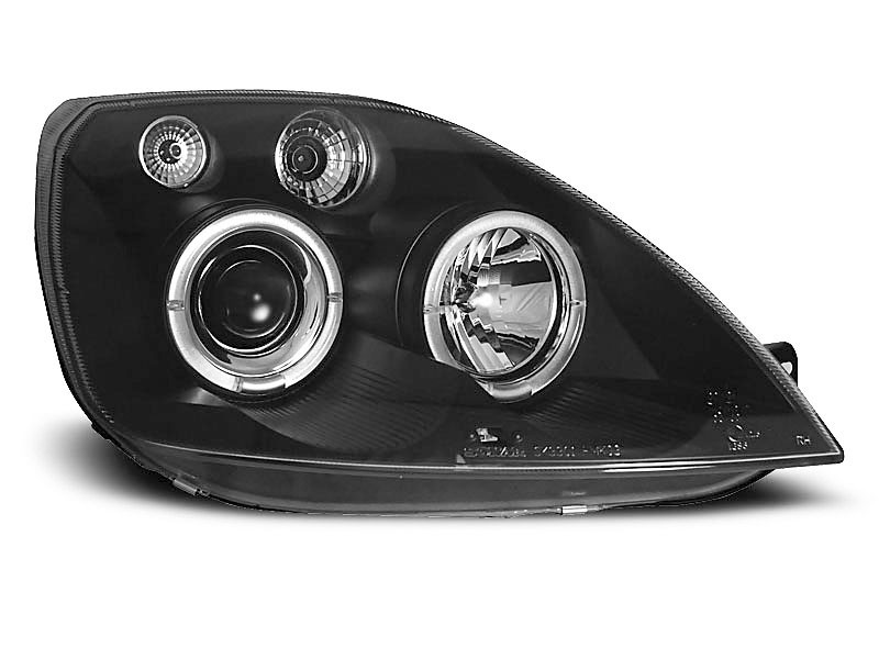 Lampy przednie Ford Fiesta MK6 02-05 Angel Eyes