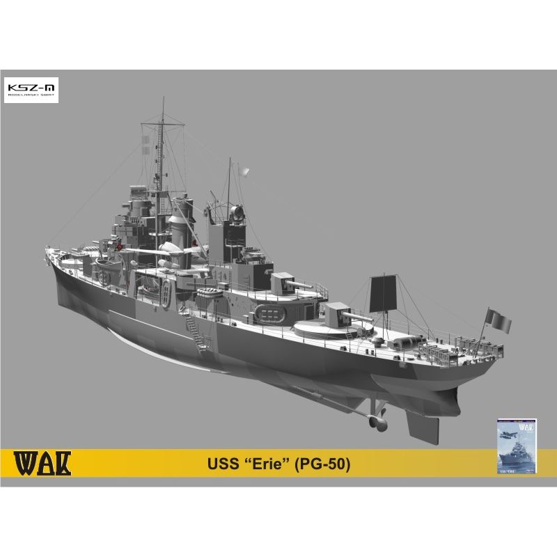 Купить WAK 2-3/14 Американская канонерская лодка USS Erie 1:200: отзывы, фото, характеристики в интерне-магазине Aredi.ru