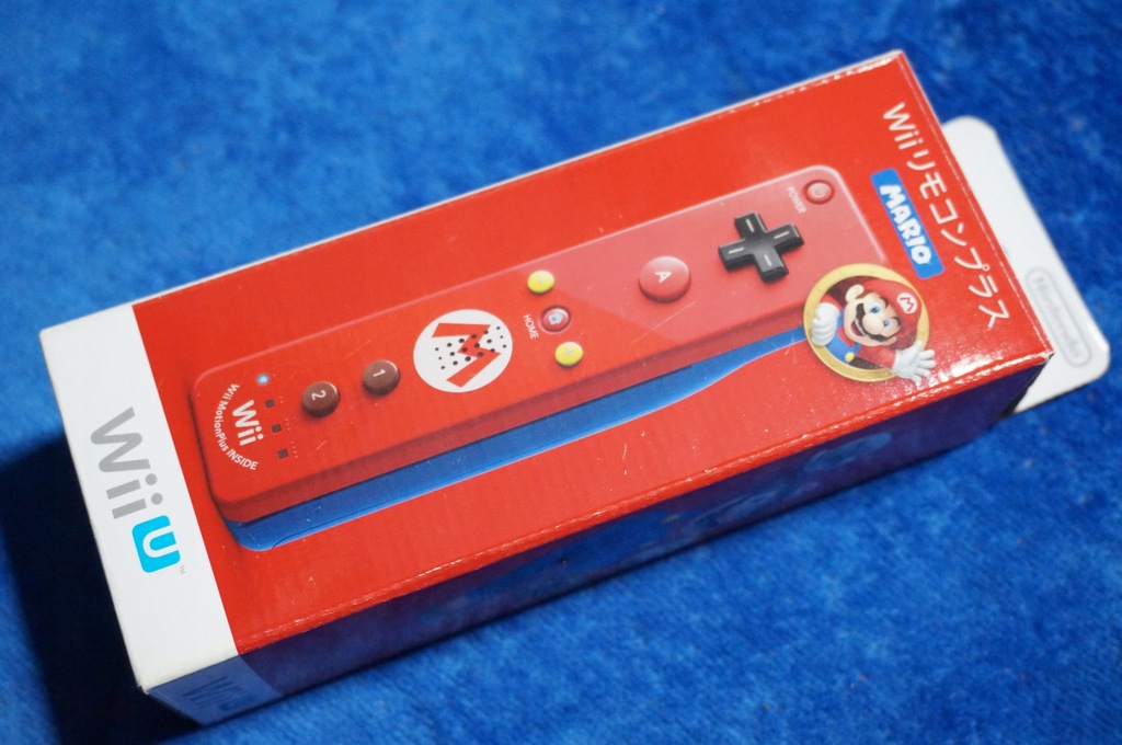Nintendo Wii U REMOTE MOTION MARIO + BOX