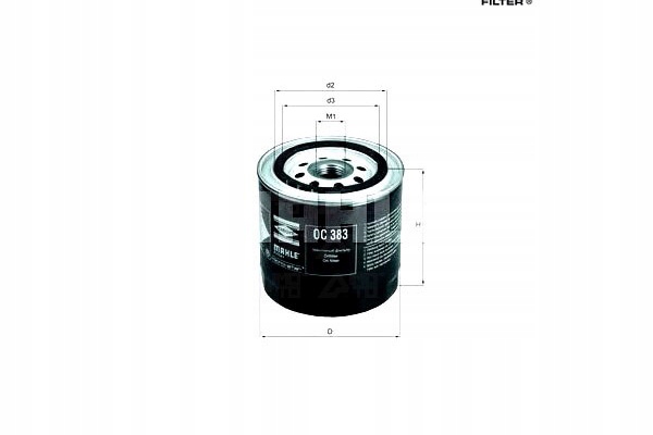 FILTR OLEJU CASE IH 300 400 500 600 FIAT 125 131 1