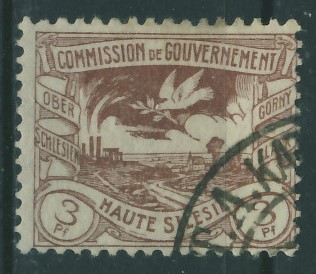 Górny Śląsk 3 pf. - T.A. Kattowitz